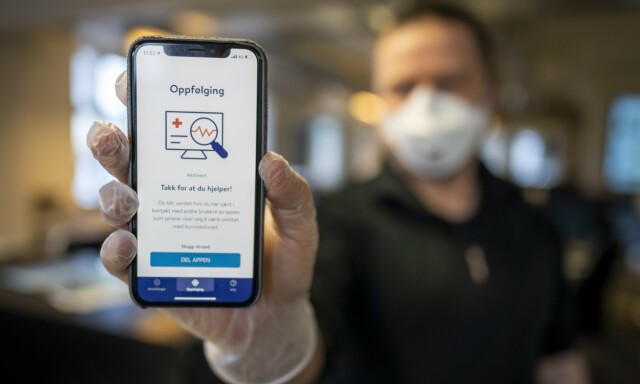 image: Varsler pålegg til smitte-app
